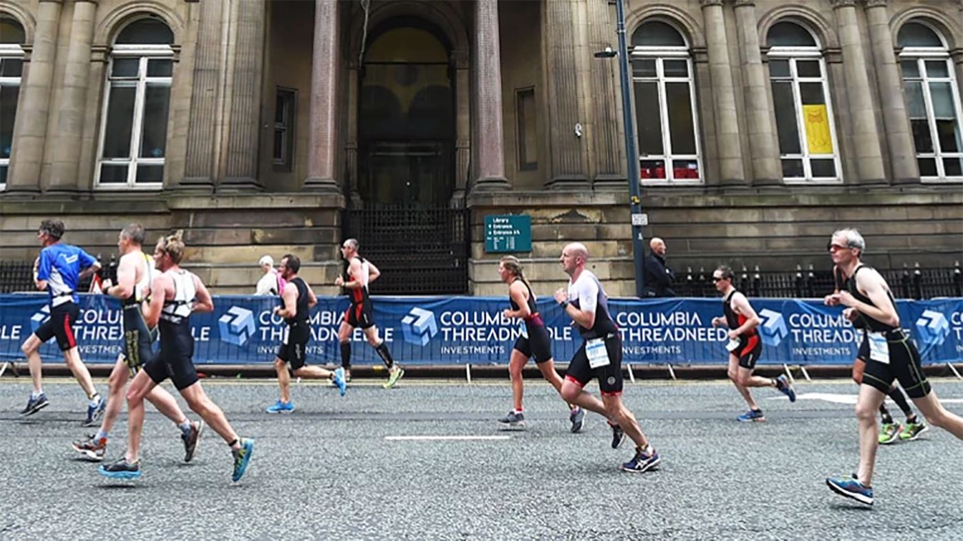 World triathlon Leeds runners