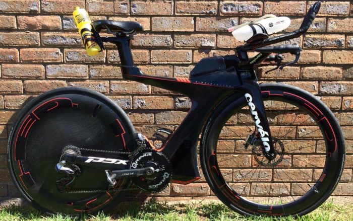 Susie Cheetham's Cervelo P5X