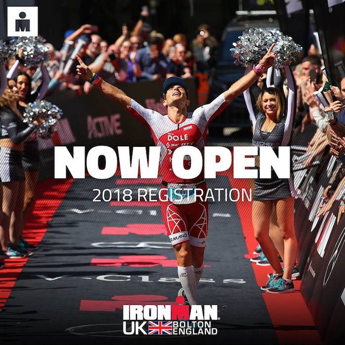 IRONMAN UK 2018 now open