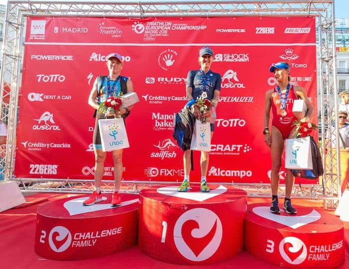 Challenge Madrid 2018 ETU Long Distance Triathlon European Championships - Laura Siddall