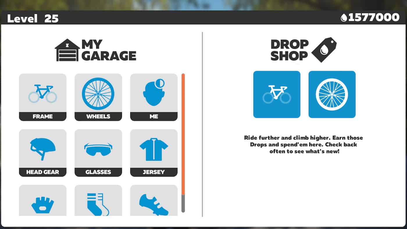 Zwift Drop Shop