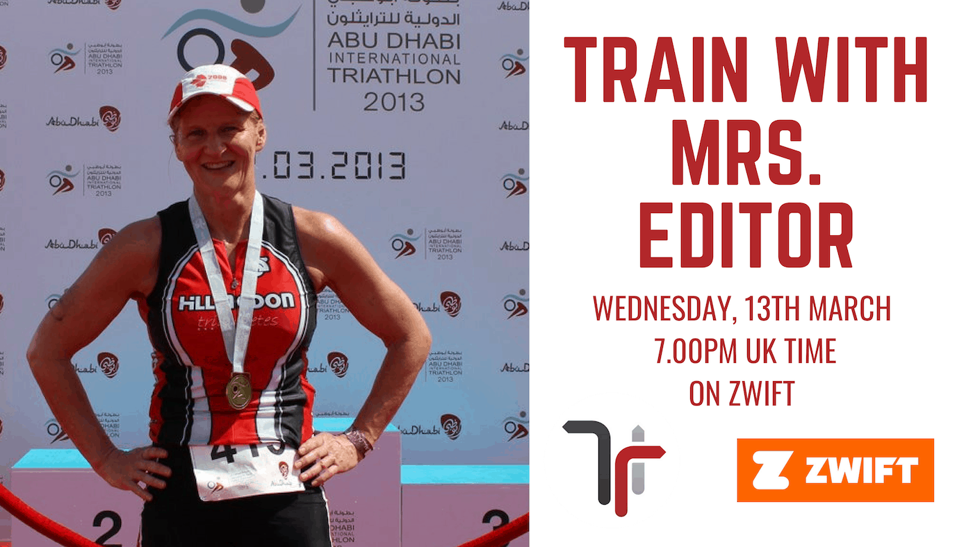 TRI247 Workout Series / Zwift / Lesley Levison