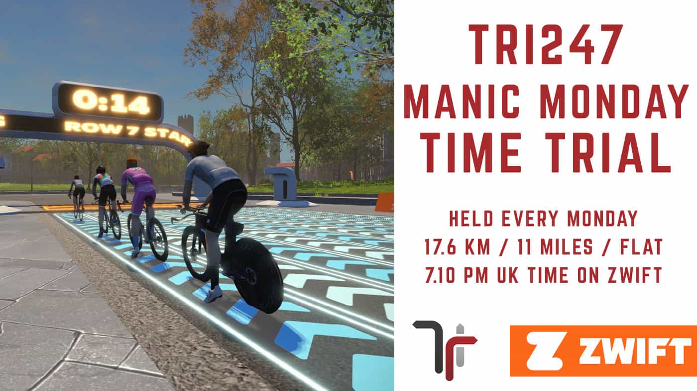 Zwift / TRI247 Manic Monday Time Trial
