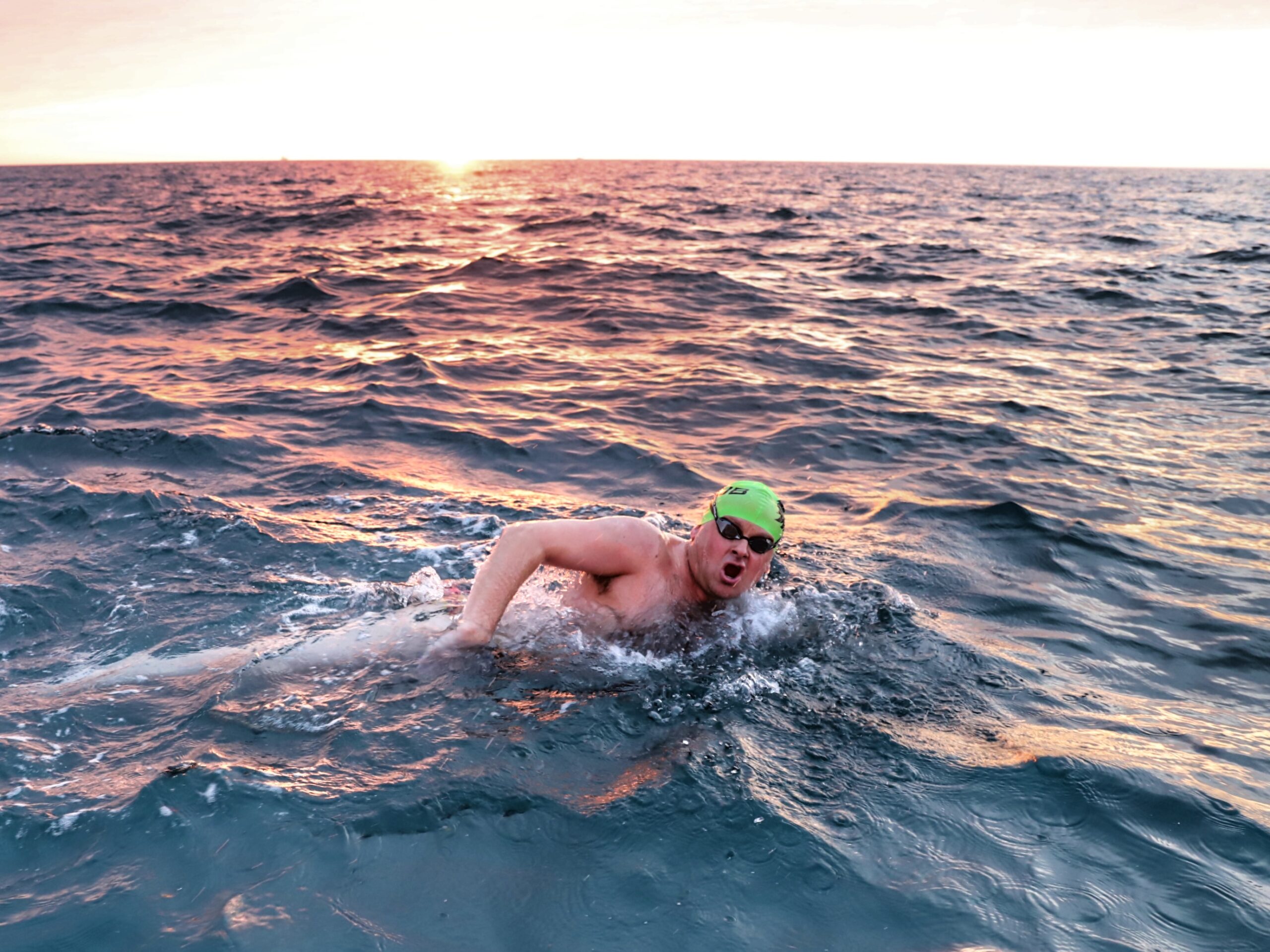 Robbie MacNab - Channel Swim
