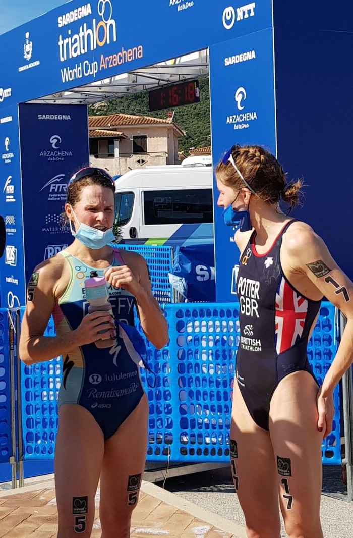 Flora Duffy, Beth Potter, Arzachena World Cup 2020