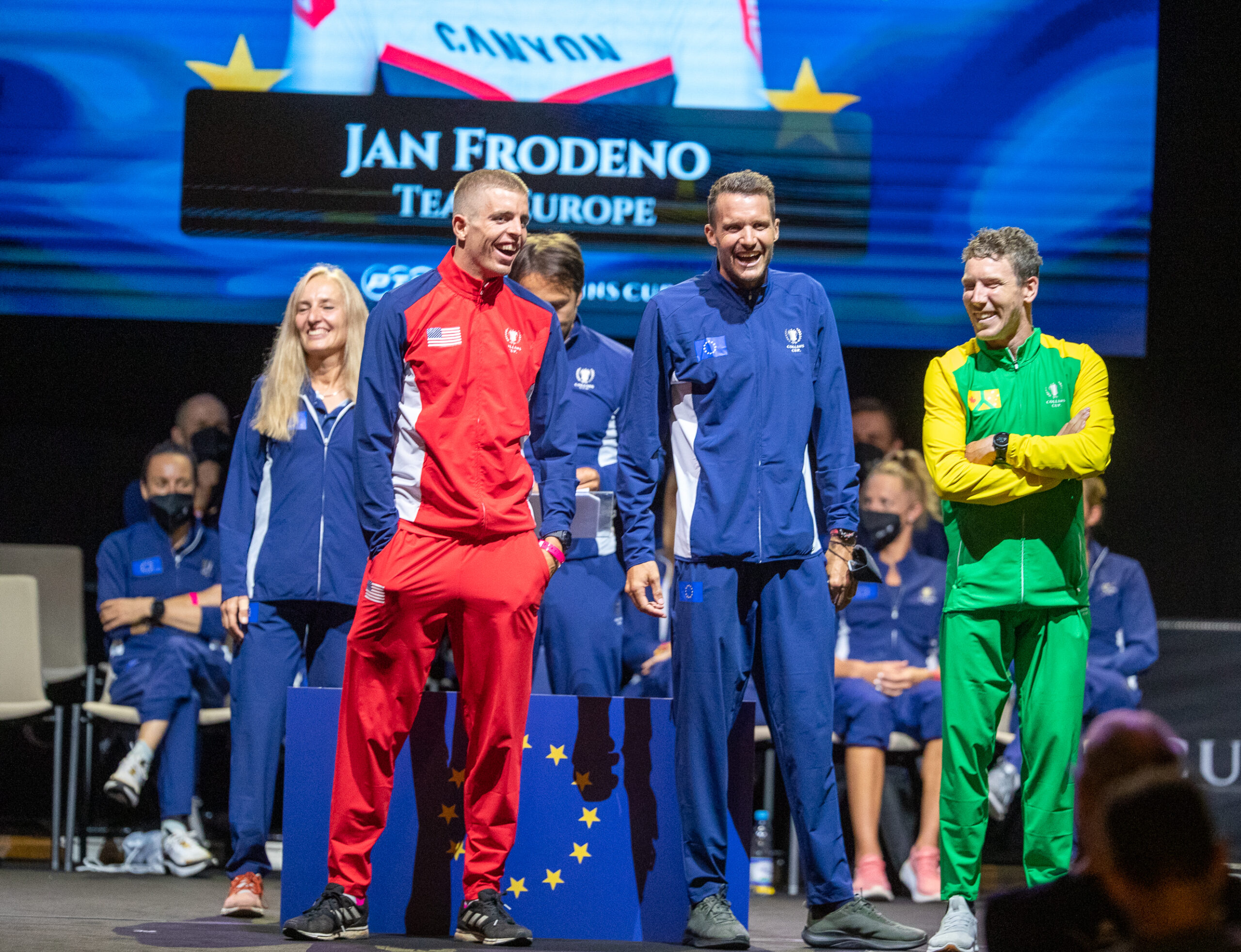 Sam Long, Sam Appleton, Jan Frodeno