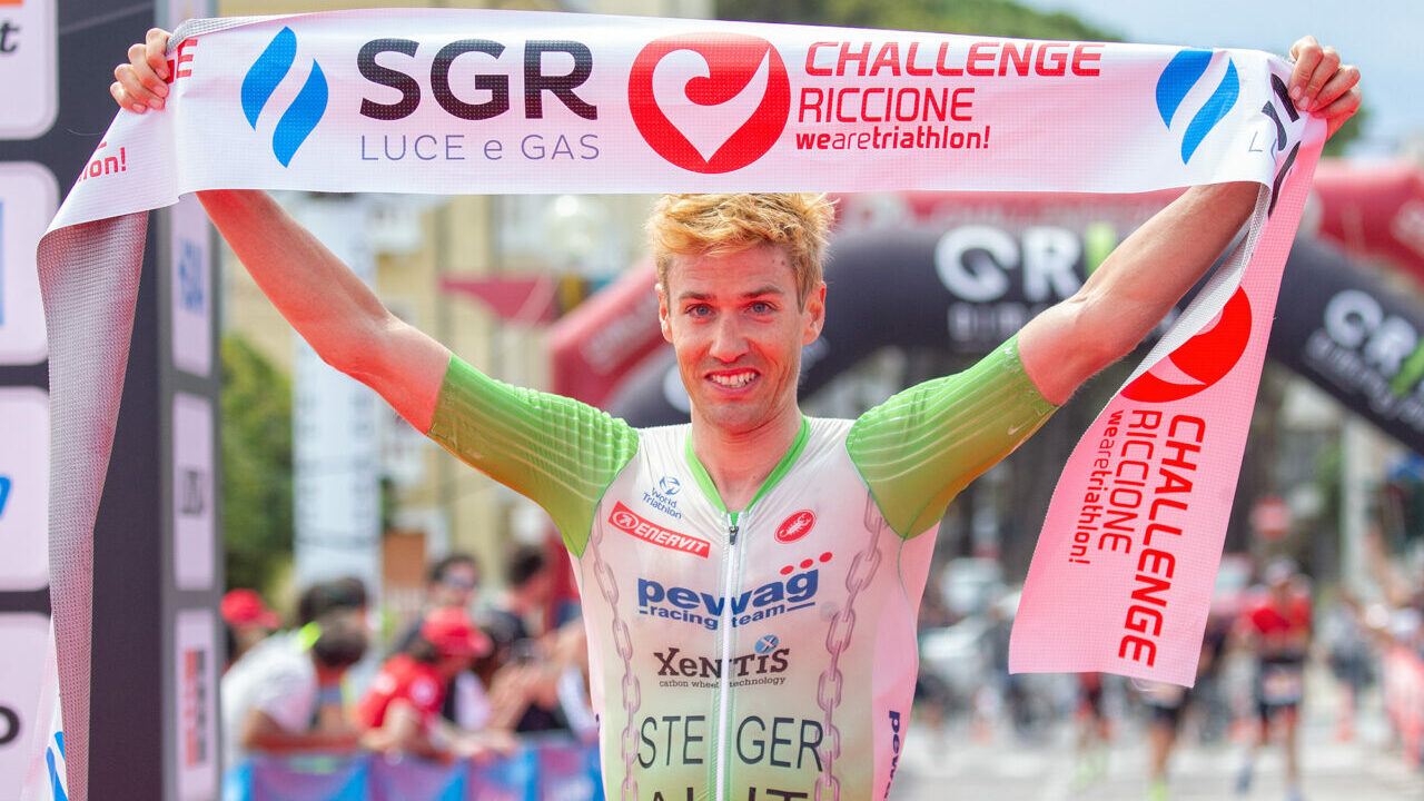 Thomas Steger finish Challenge Riccione 2022