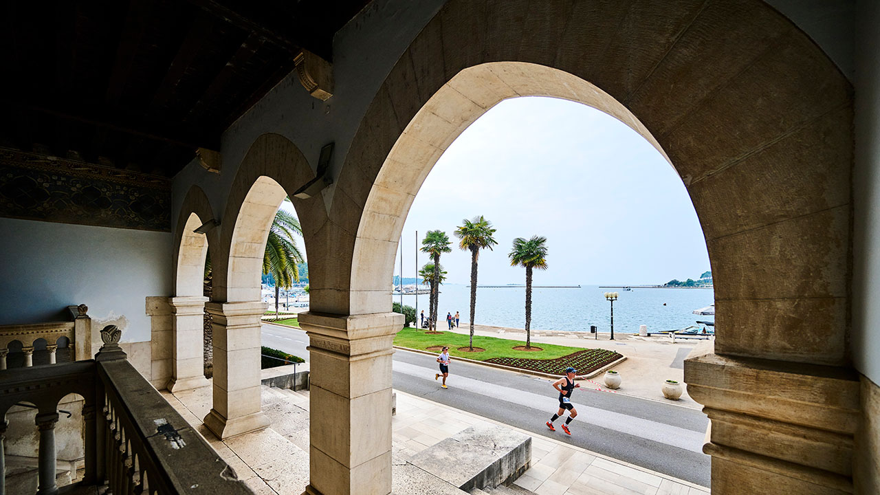 IRONMAN 70.3 Porec, Croatia - Run Course