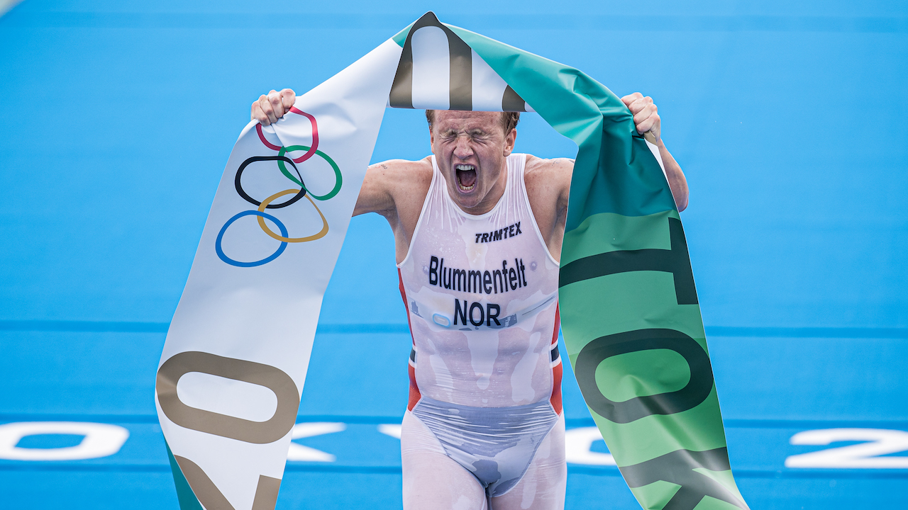 Kristian Blummenfelt wins Tokyo 2020 Olympic Games