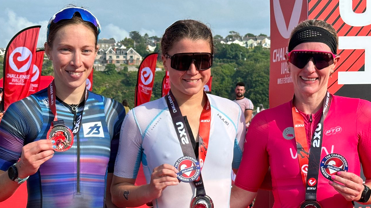Challenge Wales 2023 Women's Podium