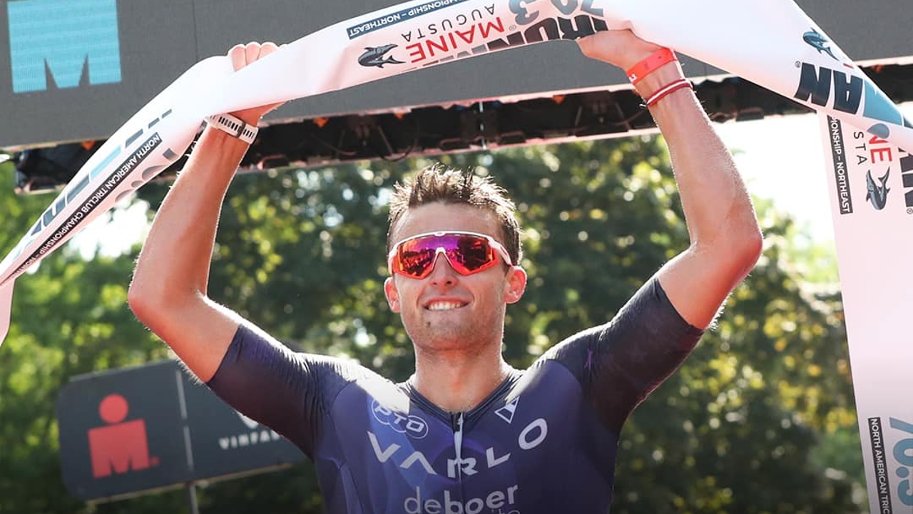 Trevor Foley IRONMAN 703 Maine [Photo credit: Meg Oliphant / Getty Images for IRONMAN]