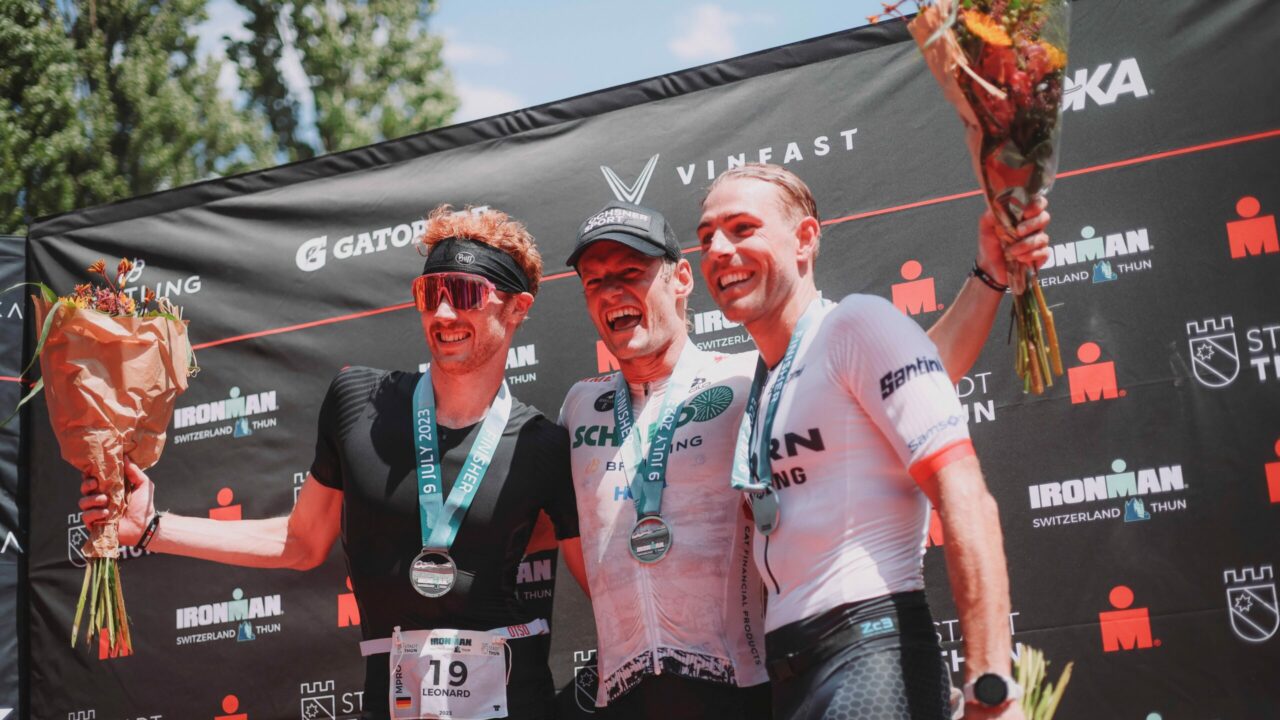 IRONMAN Switzerland 2023 Men Podium