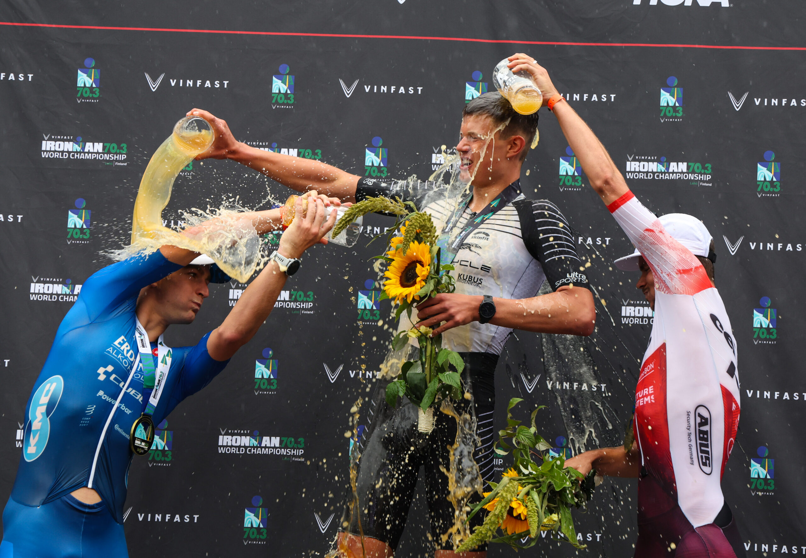 2023 IRONMAN World Championships Podium Men