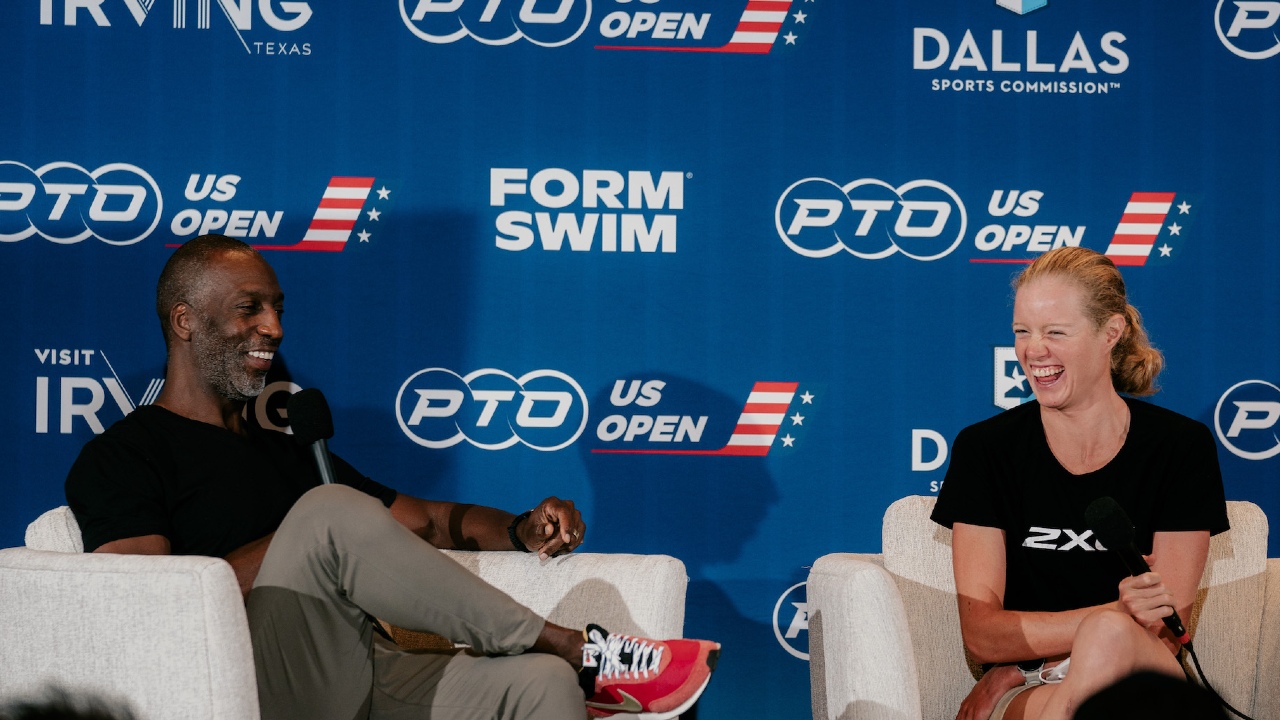 Michael Johnson Taylor Knibb PTO press conference US Open 2022
