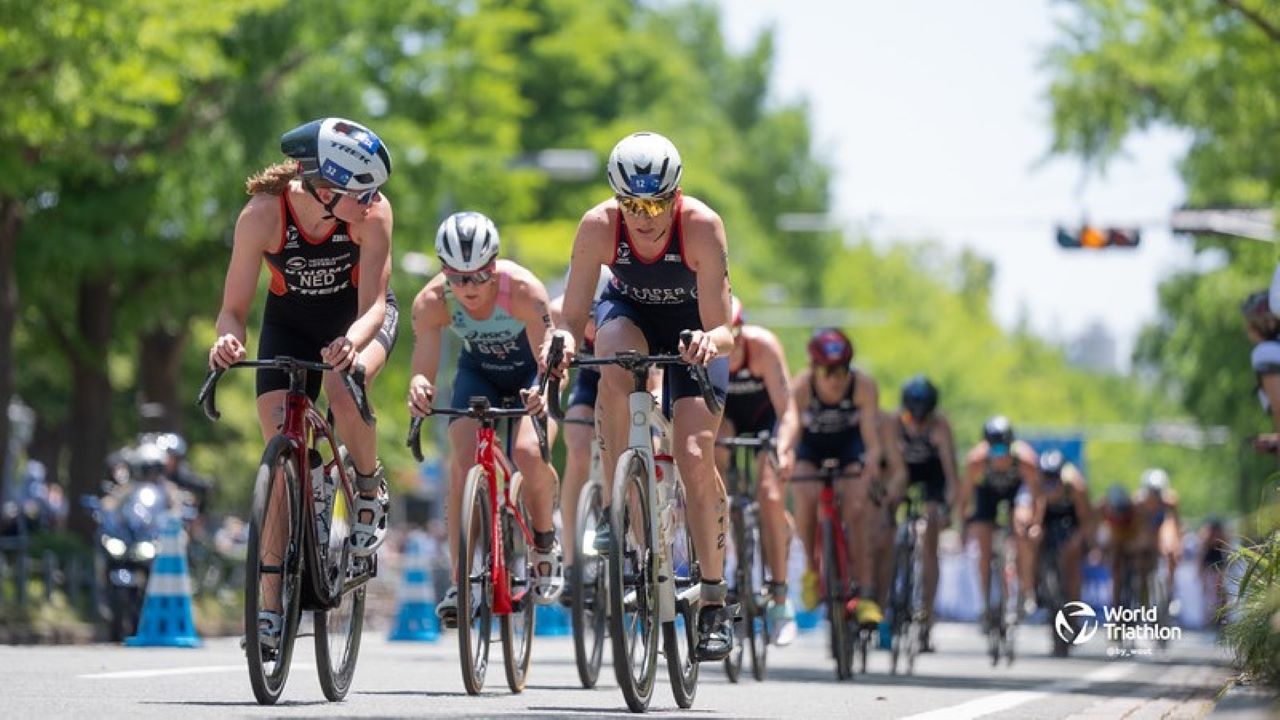 WTCS Yokohama 2024 women bike image Flora Duffy