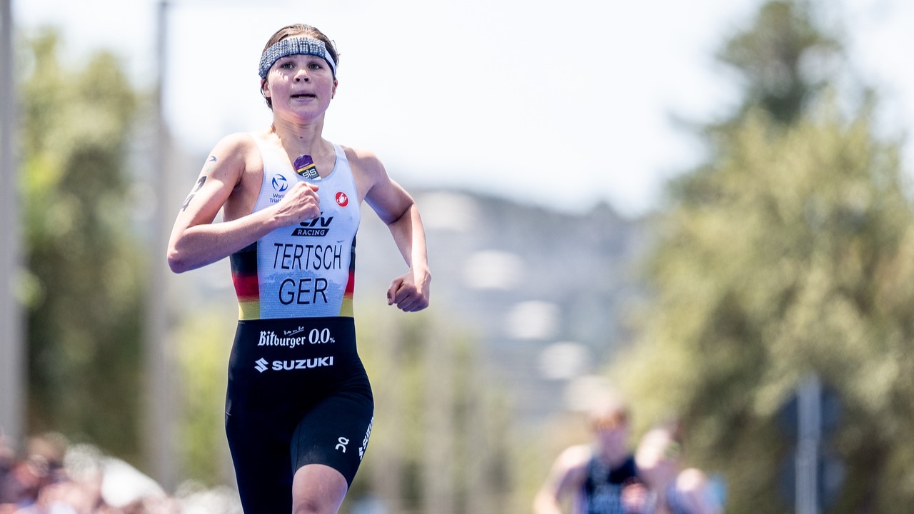Lisa Tertsch WTCS Cagliari 2024 finish straight