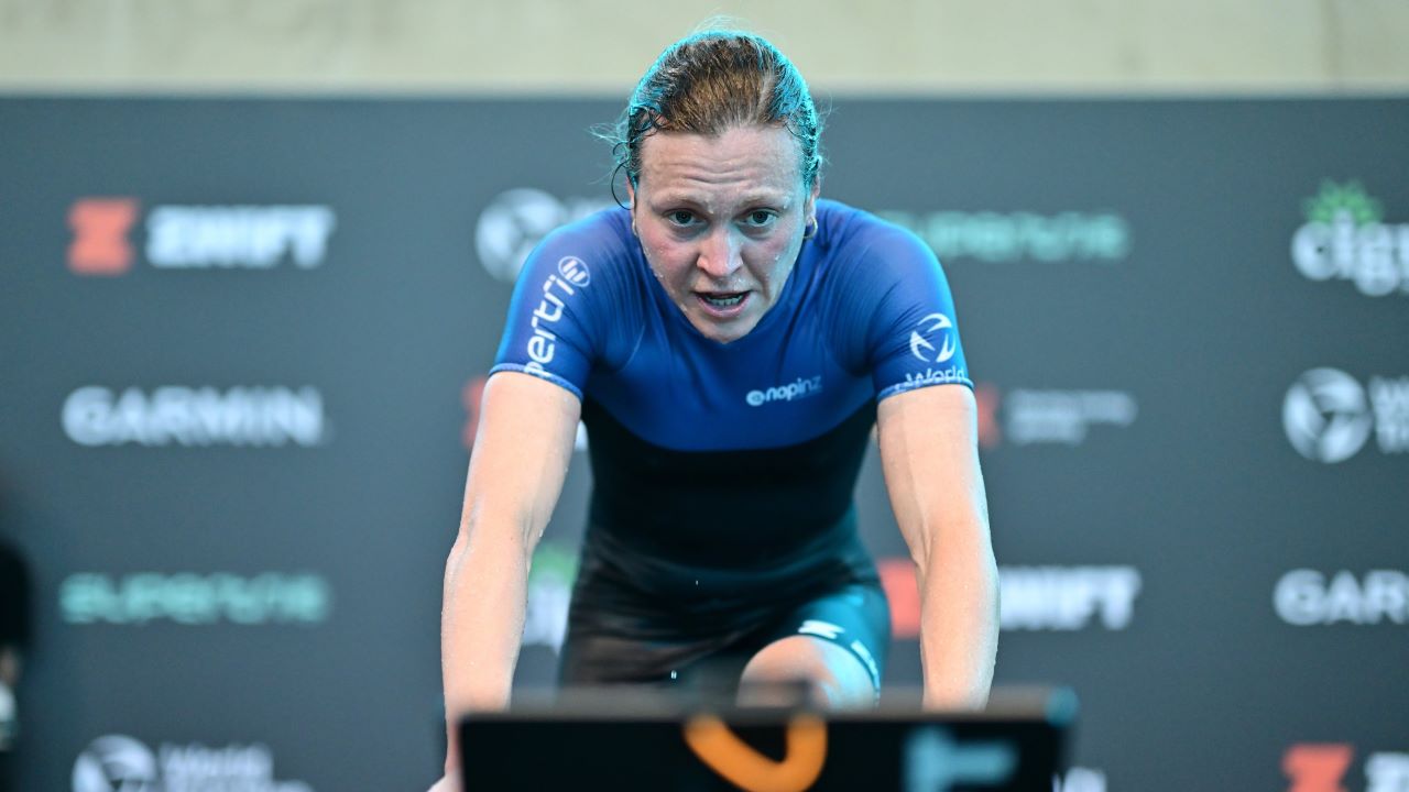 Vicky Holland supertri E World Championship 2024 London bike
