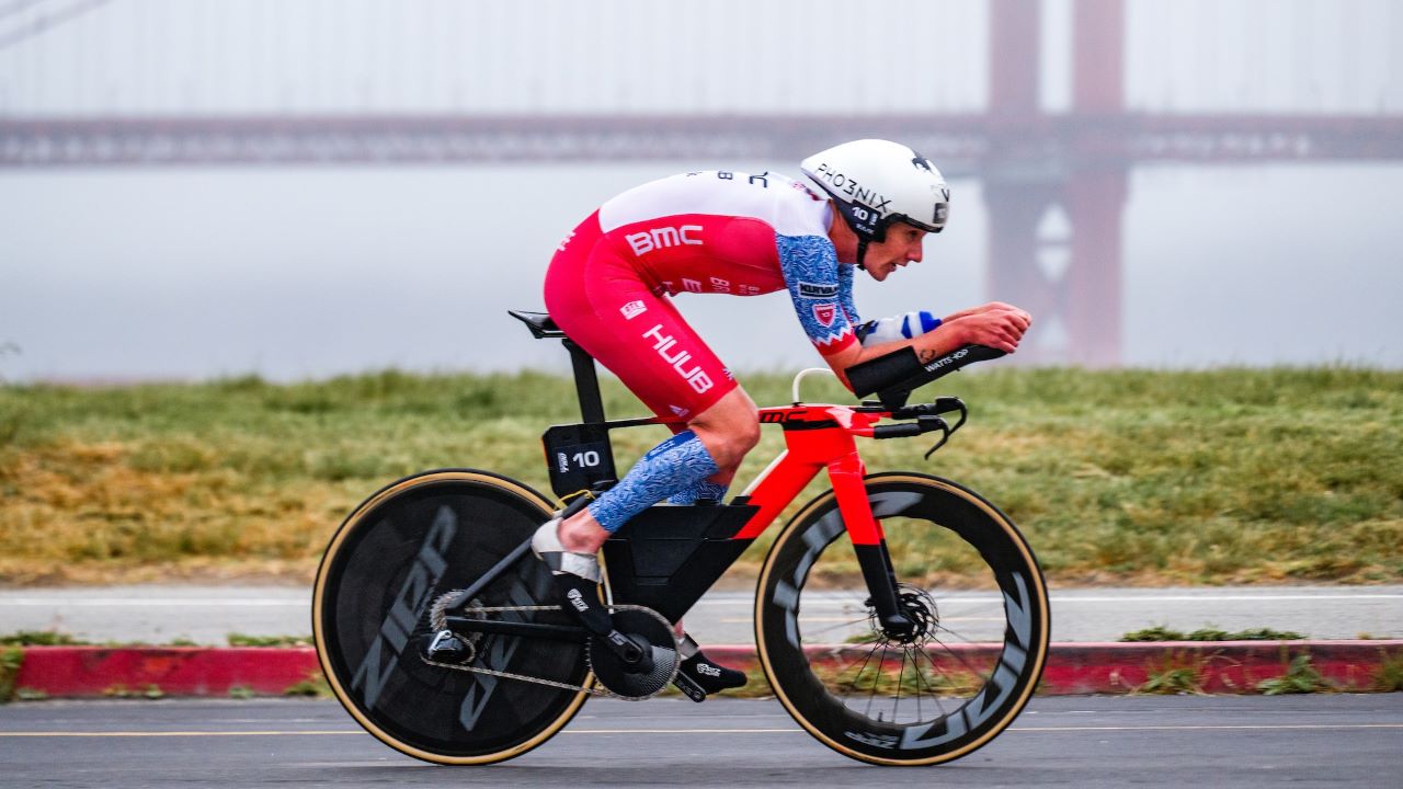 Alistair Brownlee - T100 San Francisco 2024 bike