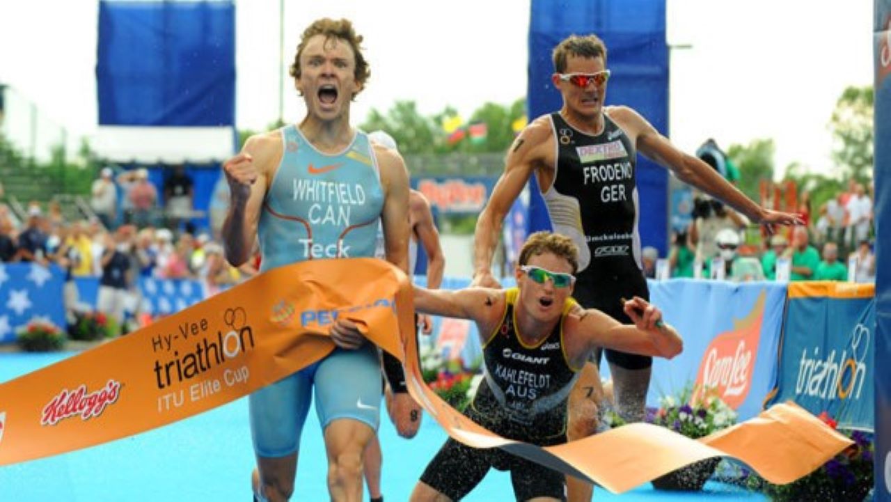 Hy-Vee Triathlon Elite Cup 2009 Sprint Finish