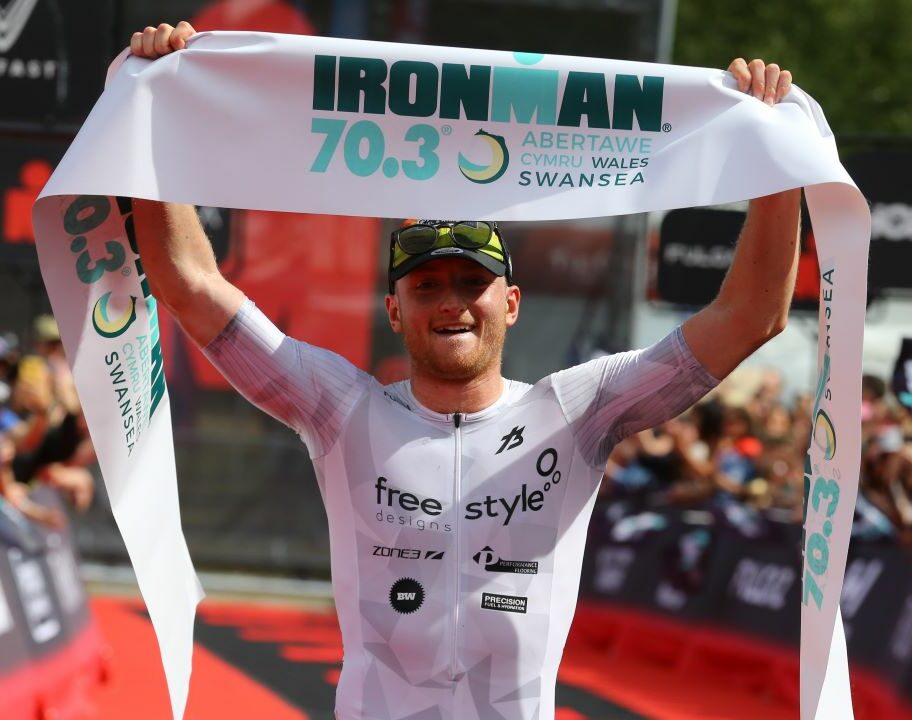 IRONMAN 70.3 Swansea 2024 - Harry Palmer wins