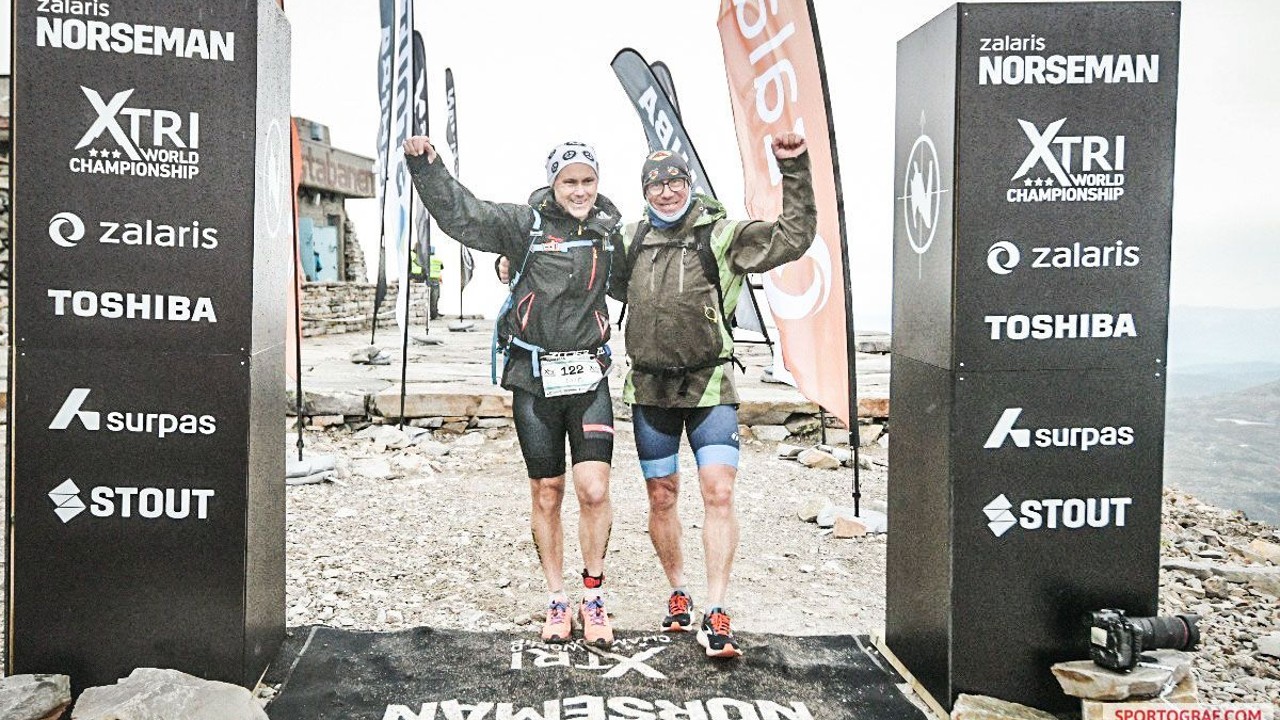 Iain Dawson Norseman Xtreme Triathlon 2024 Finish