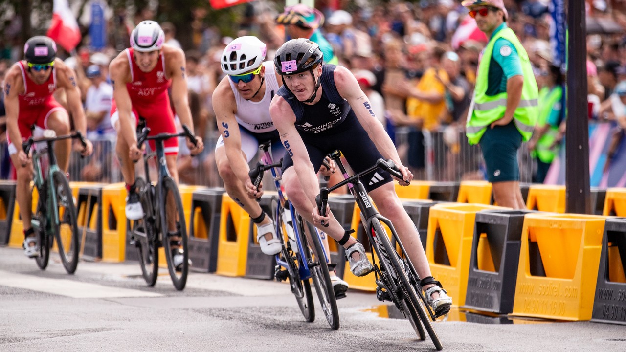 Sam Dickinson Olympic Games Triathlon Paris 2024