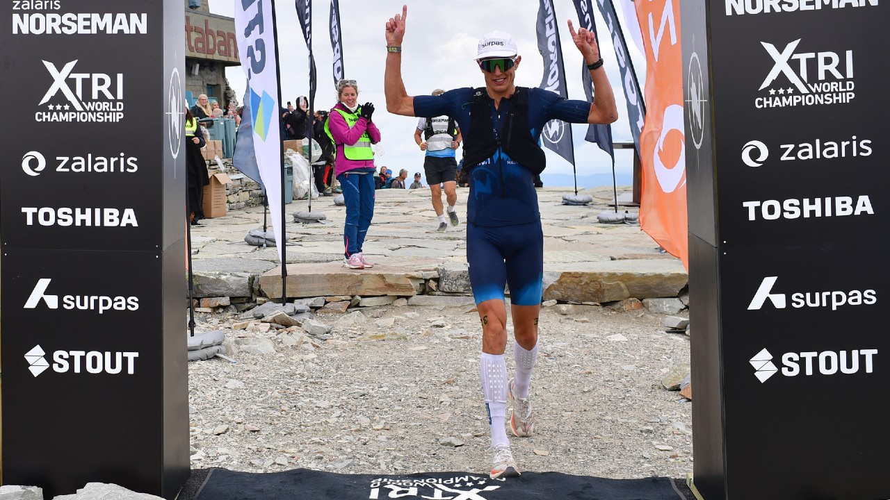 Sebastian Norberg Norseman Xtreme Triathlon 2024 Finish