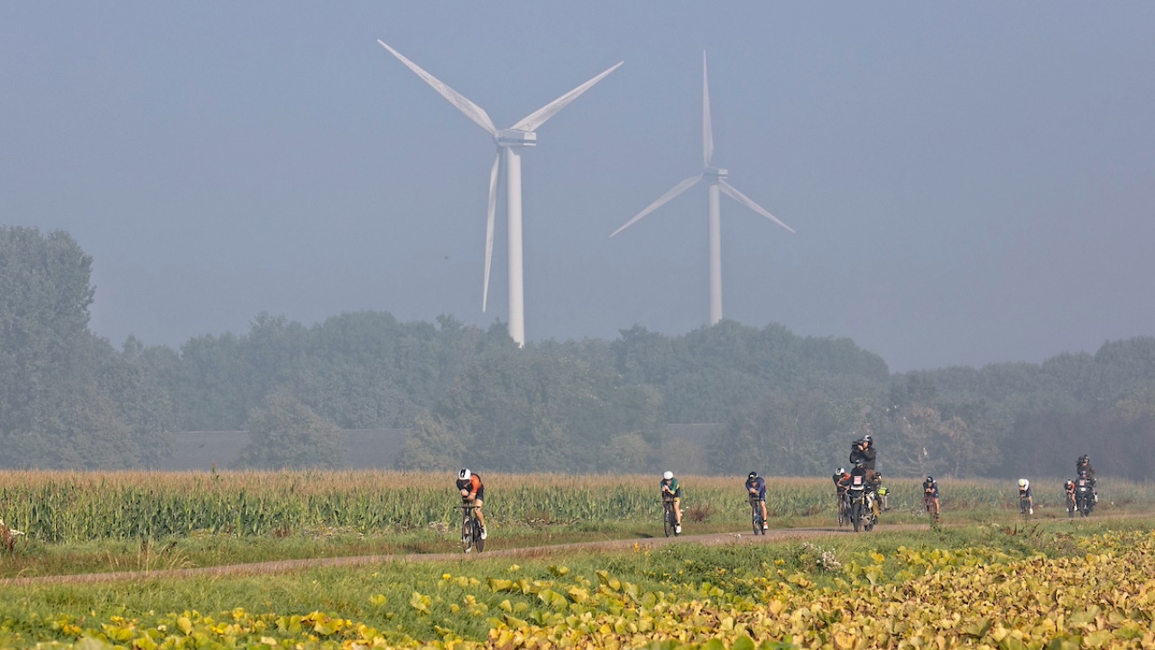 Challenge Almere Amsterdam bike course
