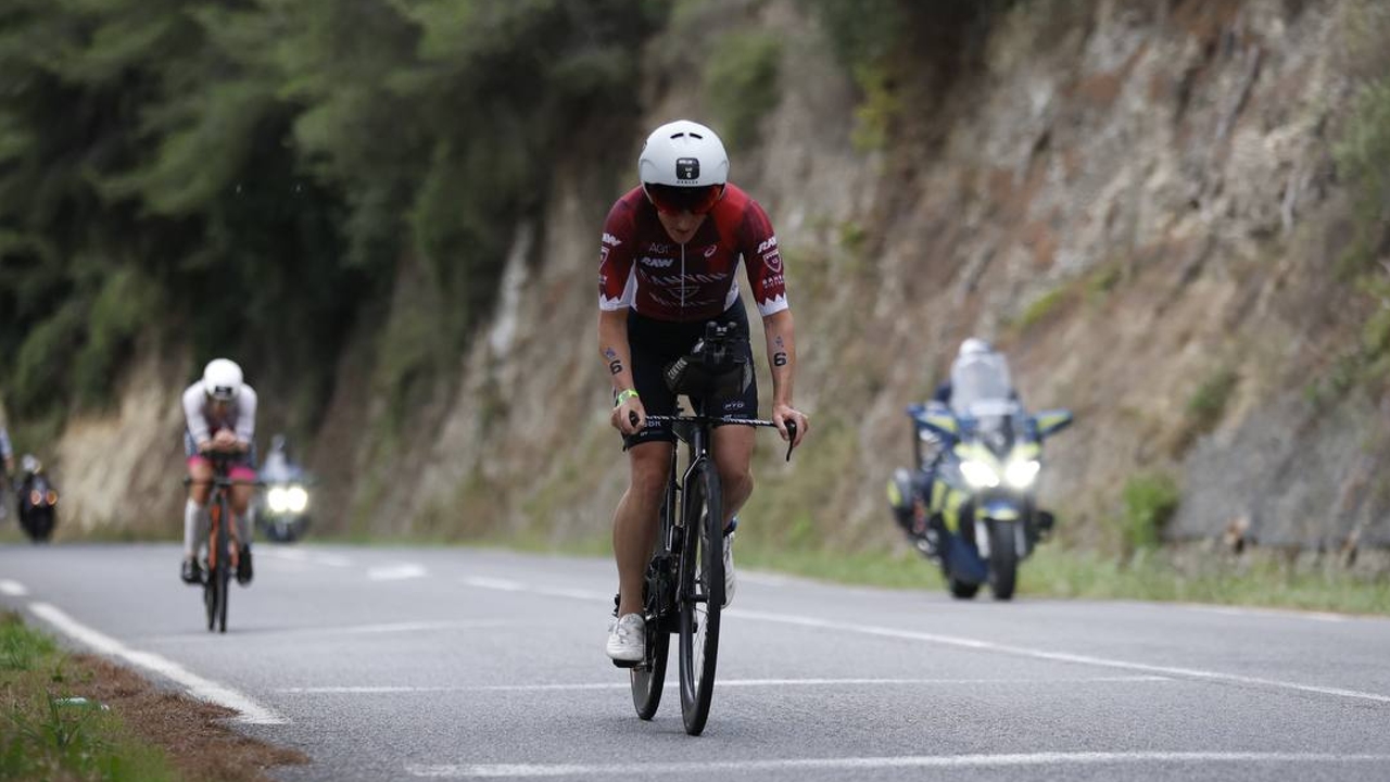 Kat Matthews at the 2024 IRONMAN World Championship Nice 2024