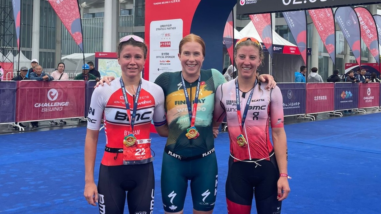 Paula Findlay Lucy Byram Julie Derron Challenge Beijing 2024