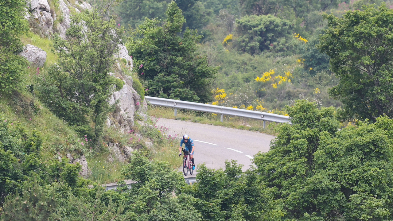 Lucy Charles-Barclay IRONMAN Nice bike course