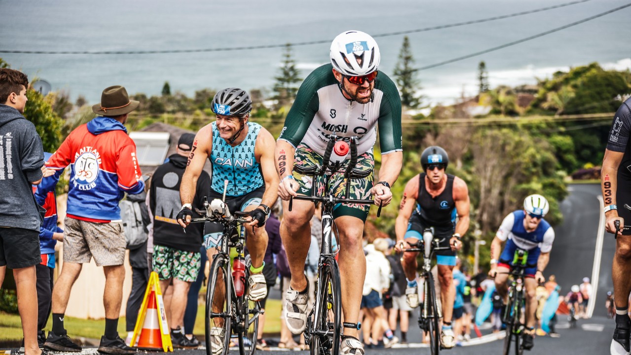 Beau Jones completed IRONMAN Australia in 2022 Photo credit: Sportoograf for IRONMAN