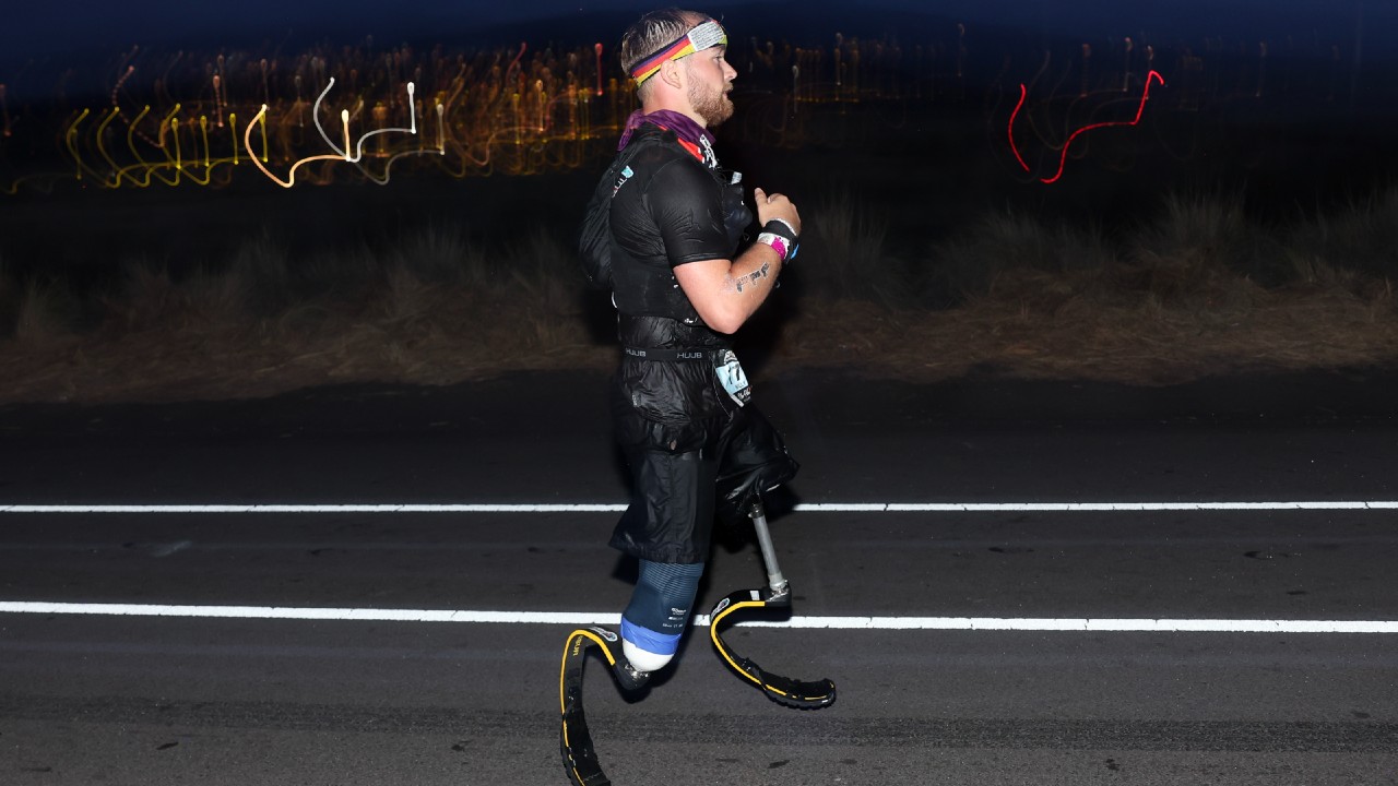 Billy Monger IRONMAN Kona World Championship 2024 Triathlon Comic Relief Charity Challenge