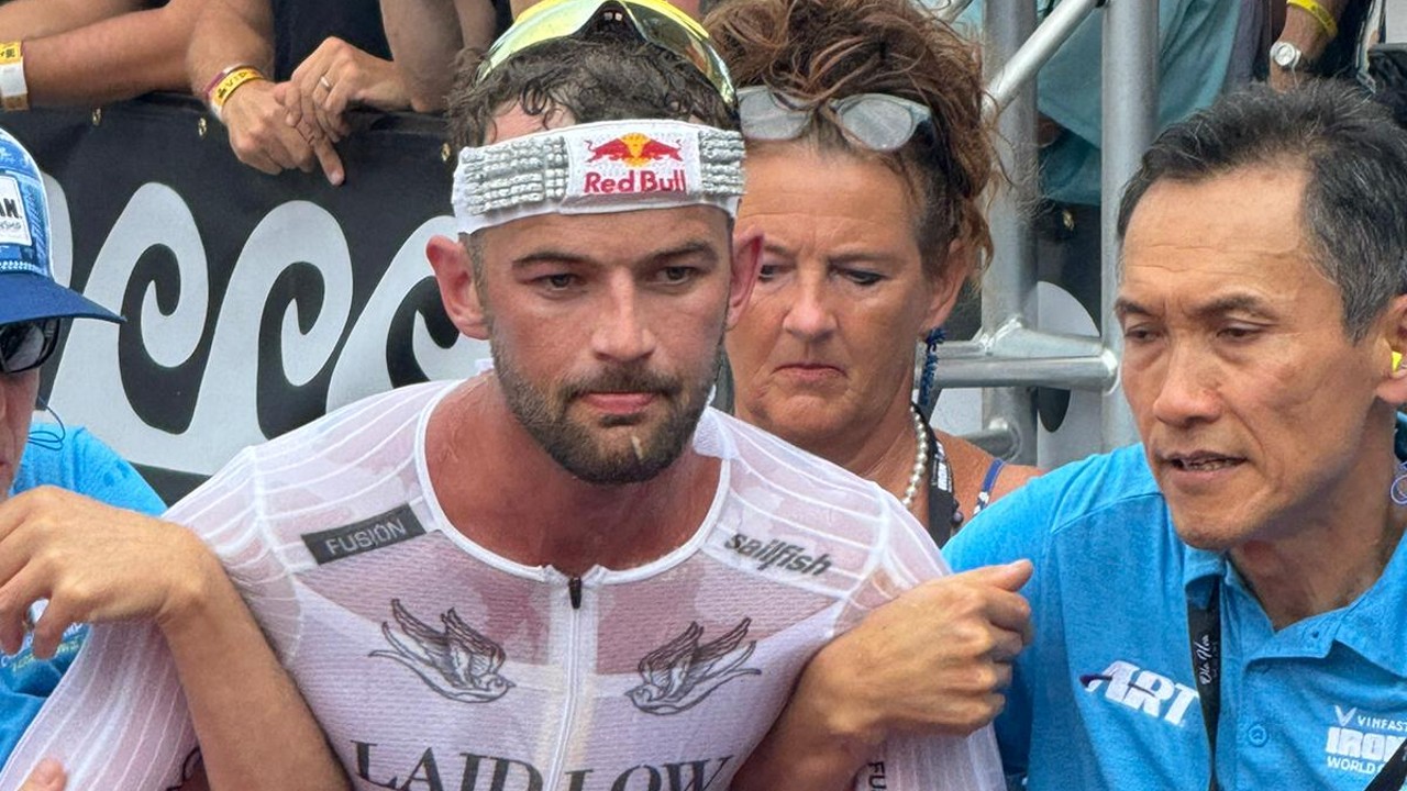 Sam Laidlow IRONMAN 2024 World Championship Kona Finish