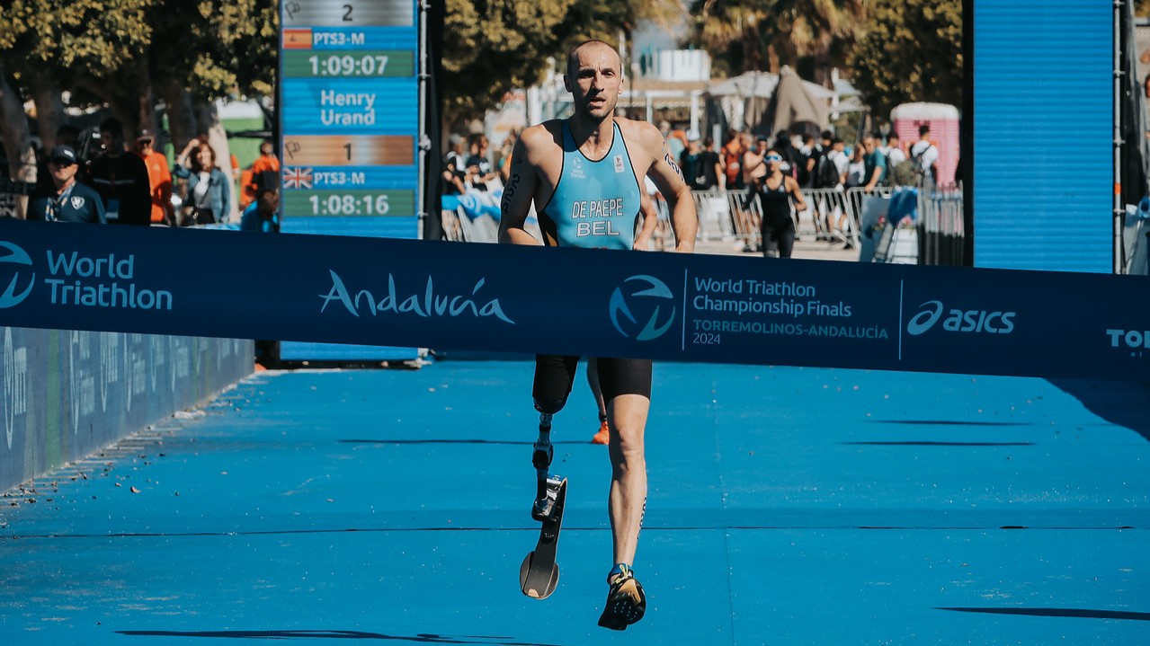 World Triathlon Para Championships 2024 Torremolinos - Wim De Paepe