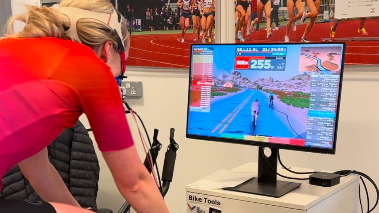 VO2 max testing Loughborough Performance Lab