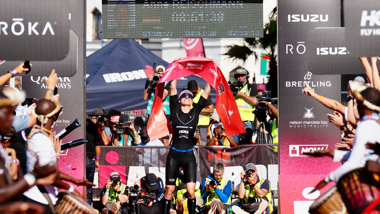 Anne Reischmann wins IRONMAN South Africa 2025