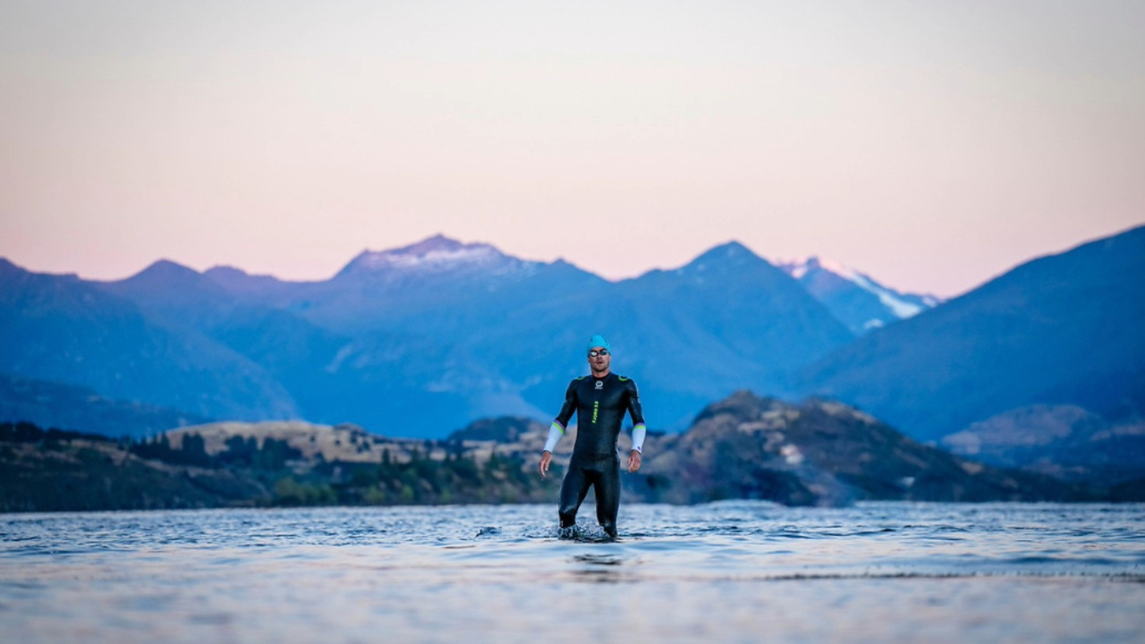 Challenge Wanaka swim location photo credit Sean Beale