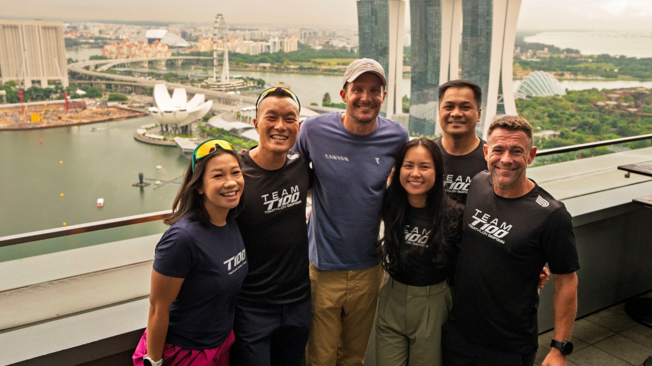 Singapore T100 meet and greet Jan Frodeno