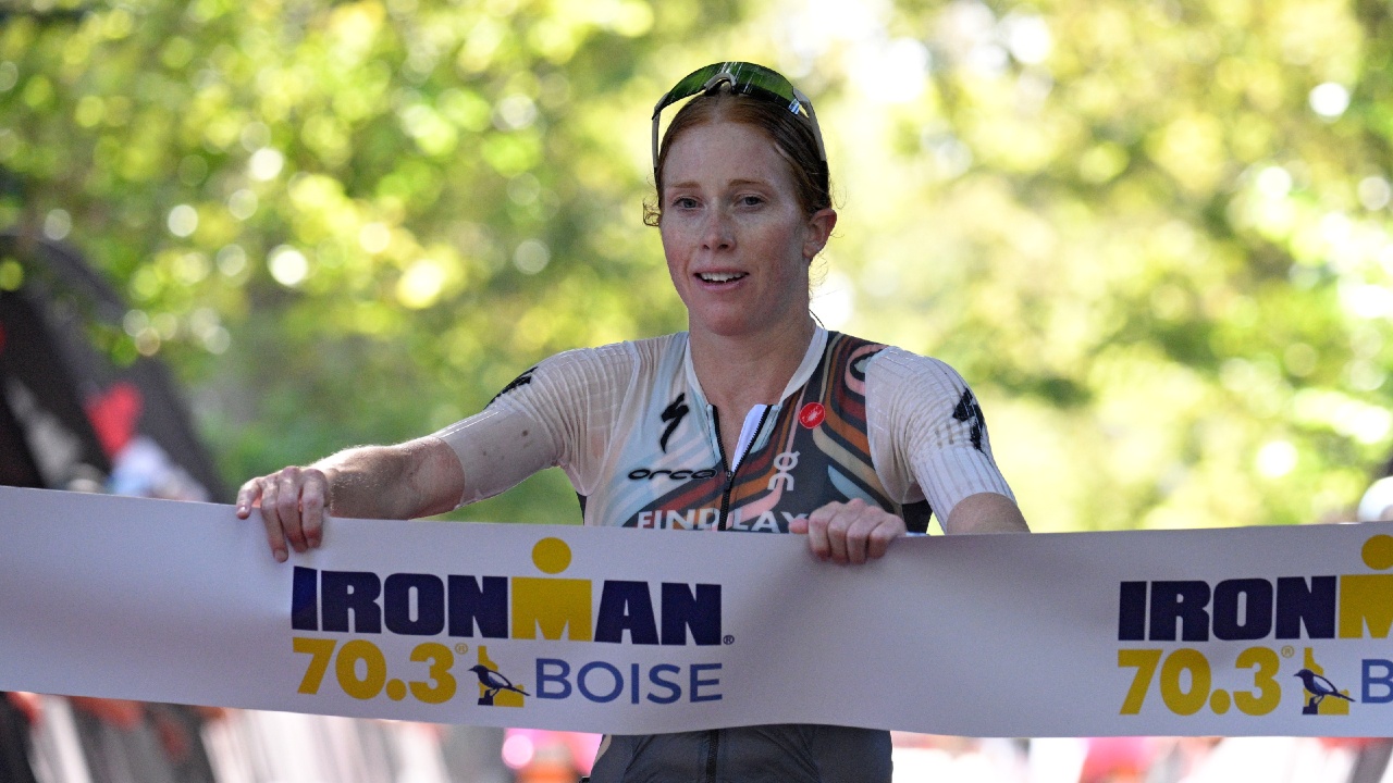 Paula Findlay wins IRONMAN Boise 2025