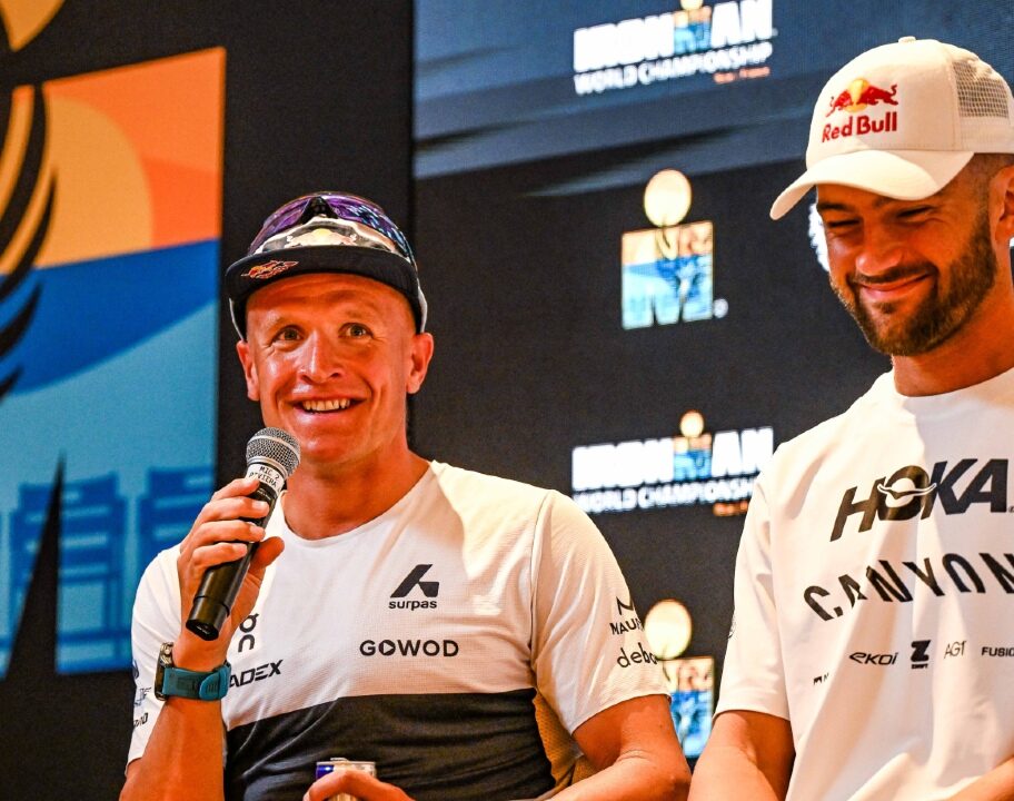 Kristian Blummenfelt Sam Laidlow IMWC press conference 2025