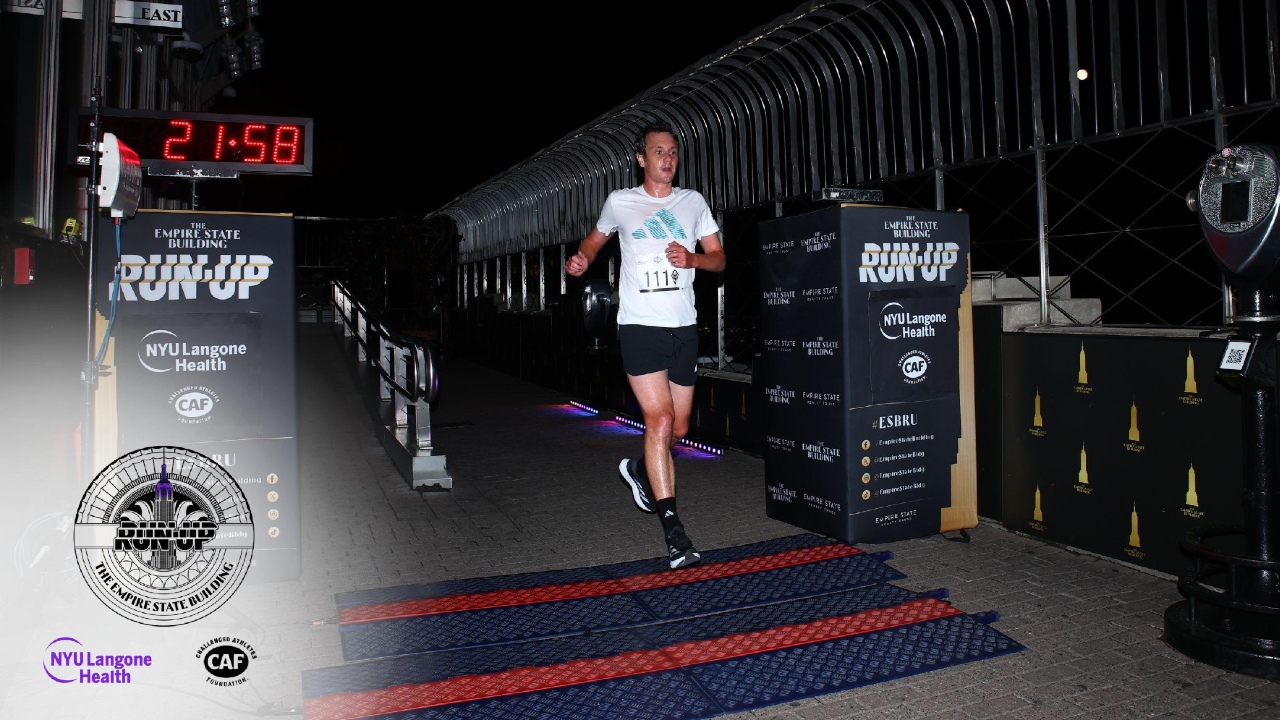 Alistair Brownlee Empire State Building Run-Up 2025