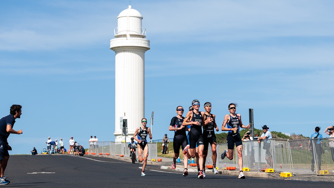 Cassandre Beaugrand run WTCS Grand Final Wollongong 2025