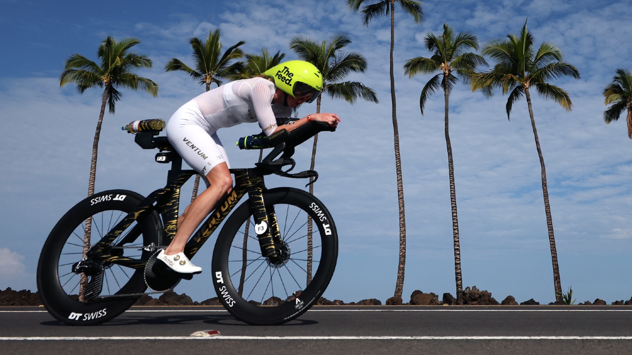 Chelsea Sodaro bike leg IRONMAN World Championship Kona 2025