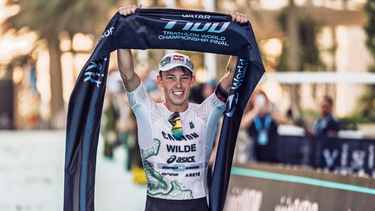 Hayden Wilde joy Qatar T100 Grand Final 2025