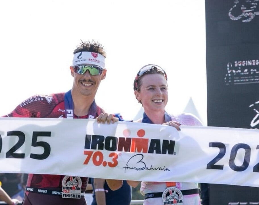 Vincent Luis Georgia Taylor Brown IRONMAN 70.3 Bahrain wins 2025
