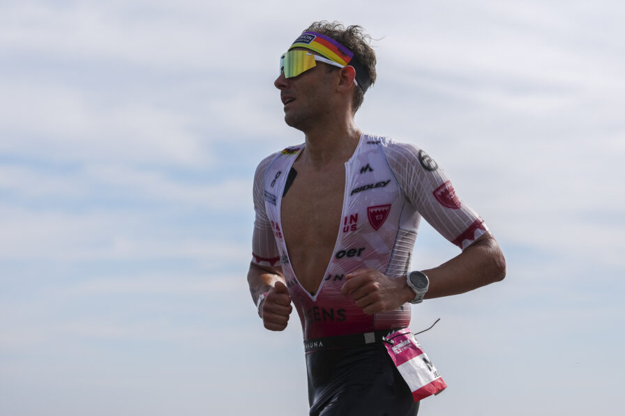 Jelle Geens is training for his first full distance triathlon