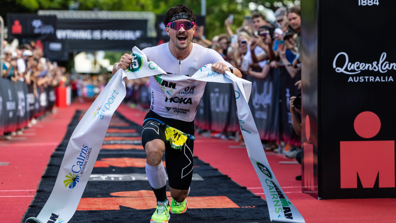 Nick Thompson wins IRONMAN Cairns 2026.