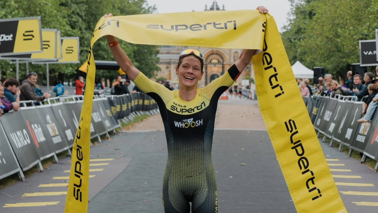 busy professional fitting triathlon training sessions into daily work schedule