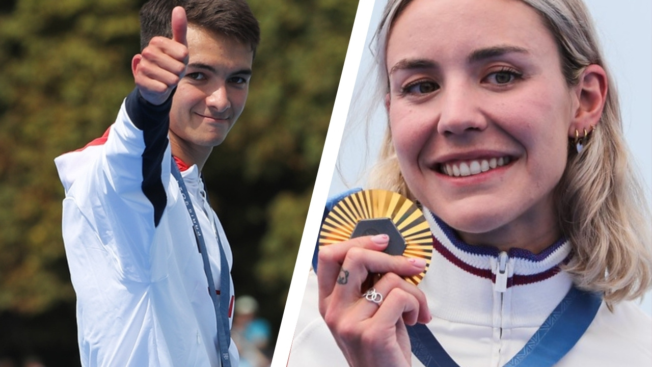 Montage of Alex Yee and Cassandre Beaugrande.